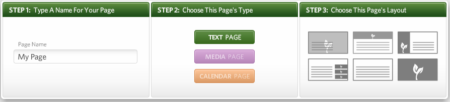 Create a page with Clover Sites